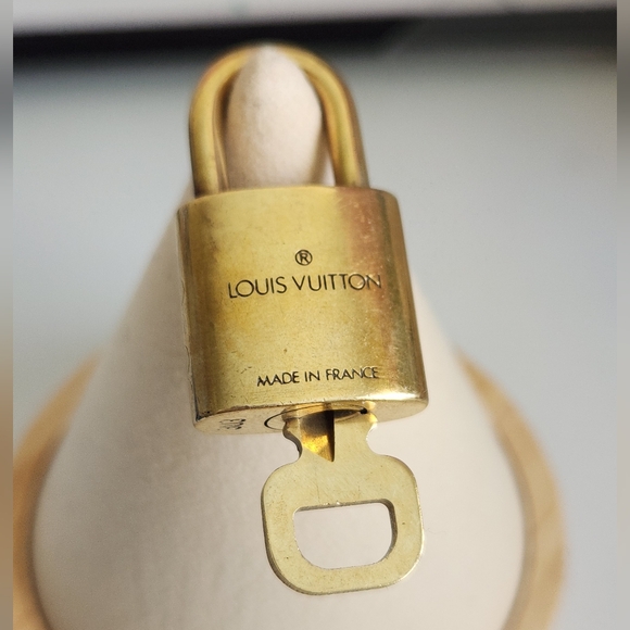 Louis Vuitton Gold Padlock with Key #303 - Picture 3 of 3